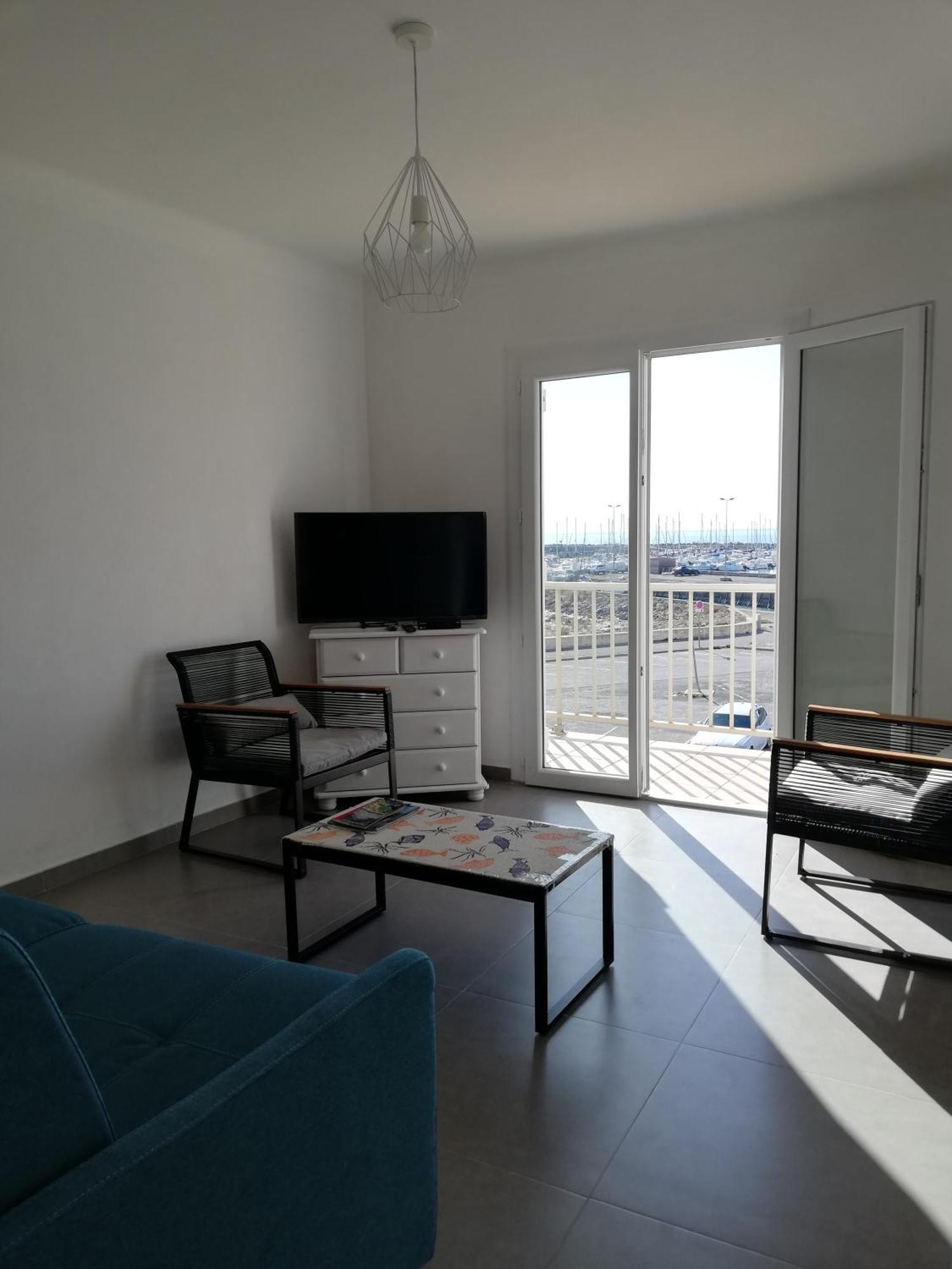 Superbe Appartement Avec Vue Sur Mer Et Port, Parking Prive Saint-Pierre-la-Mer  Экстерьер фото